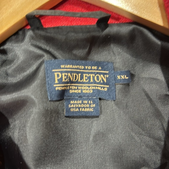 Pendleton Alamosa bomber zip up coat red - Picture 2 of 3